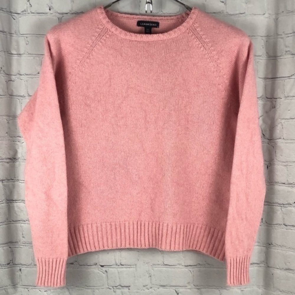 Lands’ End Long Sleeve Crewneck Sweater